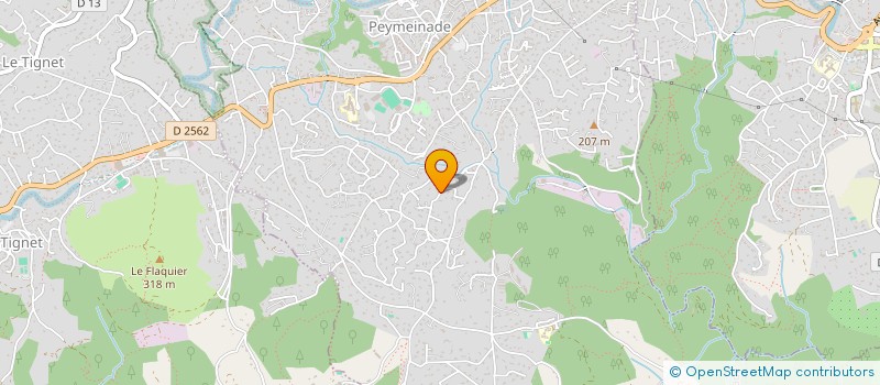 localisation de l'entreprise MADAME PASCALE FERRAND  PEYMEINADE