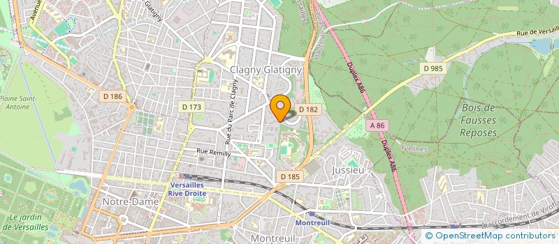 localisation de l'entreprise MADAME PASCALE FEUILLARD à VERSAILLES