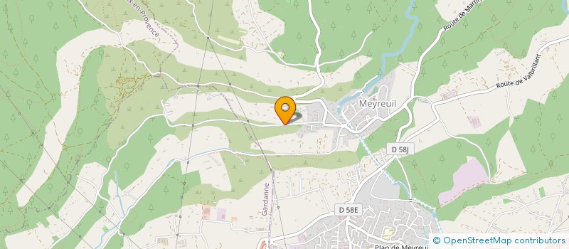 localisation de l'entreprise MADAME PASCALE FILIPPINI  MEYREUIL