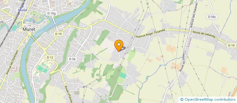 localisation de l'entreprise MADAME PASCALE FORCADE à MURET