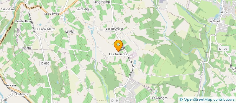 localisation de l'entreprise MADAME PASCALE FORISSIER  BAGNOLS