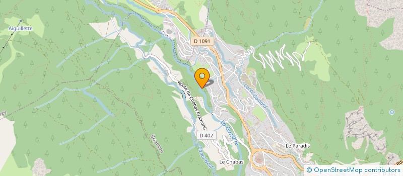 localisation de l'entreprise MADAME PASCALE FOURNIER à BRIANCON