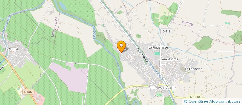 localisation de l'entreprise MADAME PASCALE FRAISSE  SALLELES-D'AUDE