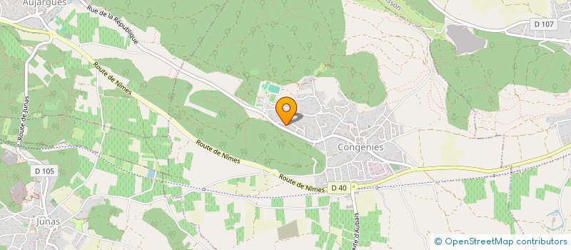 localisation de l'entreprise MADAME PASCALE FRANCOIS  CONGENIES