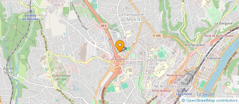 localisation de l'entreprise MADAME PASCALE FRANCOZ  LYON