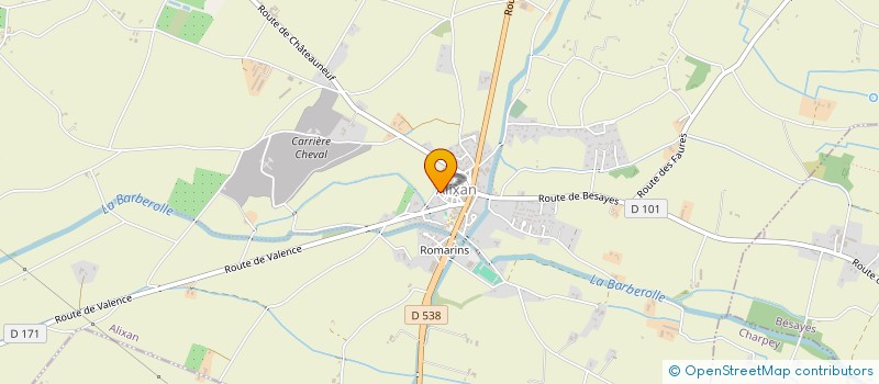 localisation de l'entreprise MADAME PASCALE FRECON  L'ABERGEMENT-DE-CUISERY