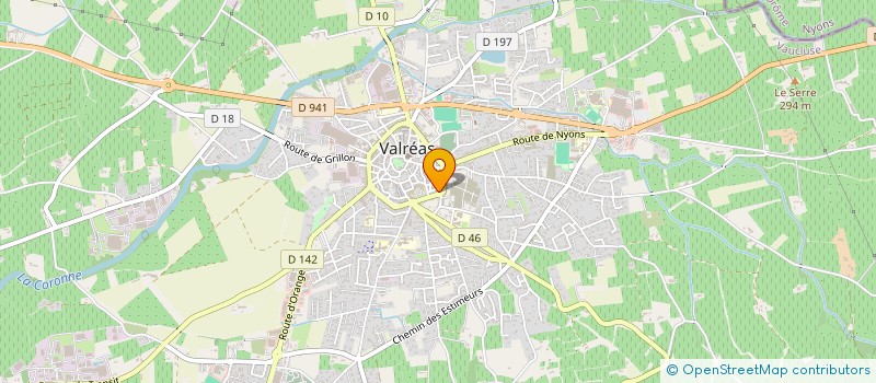 localisation de l'entreprise MADAME PASCALE FRETIGNY à VALREAS
