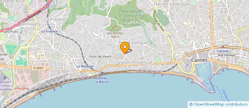 localisation de l'entreprise MADAME PASCALE GABET  CANNES