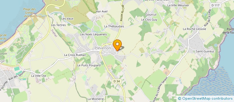 localisation de l'entreprise MADAME PASCALE GAISNE à PLEVENON