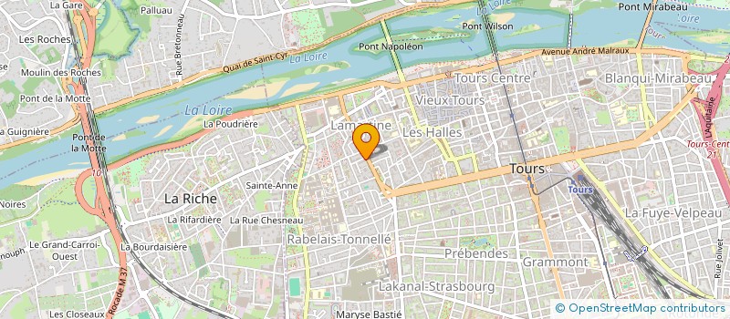 localisation de l'entreprise MADAME PASCALE GALLARDO  TOURS