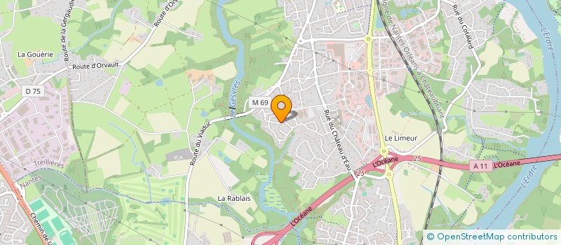 localisation de l'entreprise MADAME PASCALE GALLIC à LA CHAPELLE-SUR-ERDRE