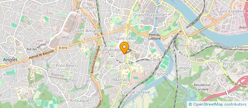 localisation de l'entreprise MADAME PASCALE GARCIE  BAYONNE