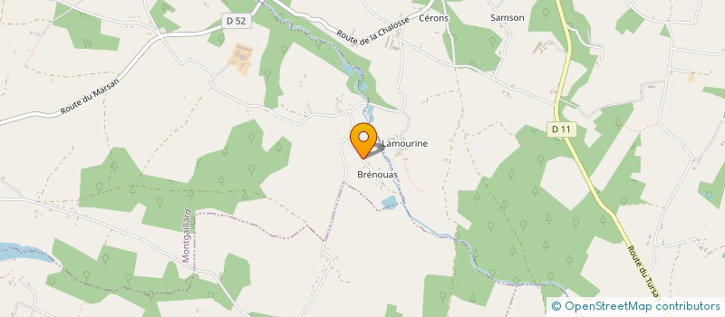 localisation de l'entreprise MADAME PASCALE GAUSSEN  MONTGAILLARD