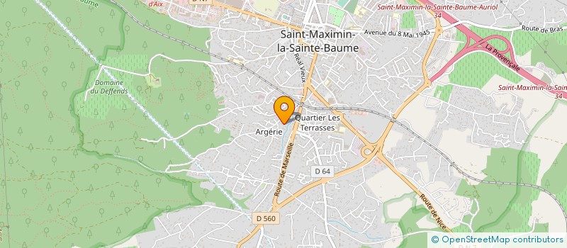 localisation de l'entreprise MADAME PASCALE GIBERT  SAINT-MAXIMIN-LA-SAINTE-BAUME