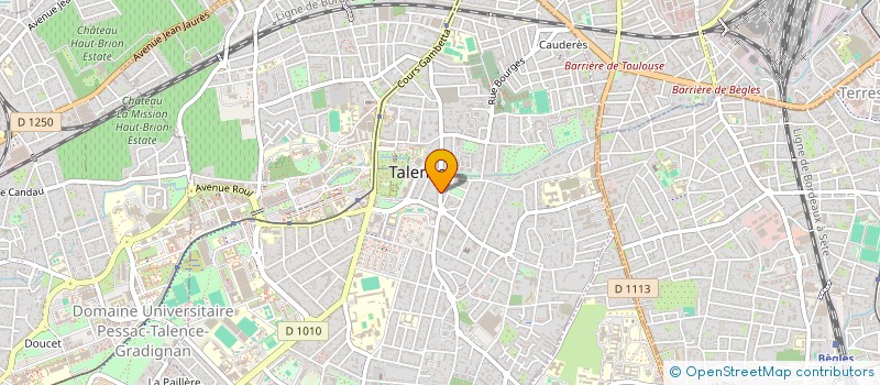 localisation de l'entreprise MADAME PASCALE GIFFARD à TALENCE