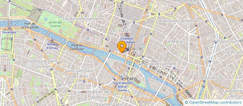 localisation de l'entreprise MADAME PASCALE GODARD à PARIS