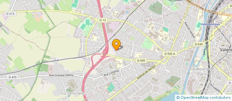 localisation de l'entreprise MADAME PASCALE GODEAU  VALENCIENNES