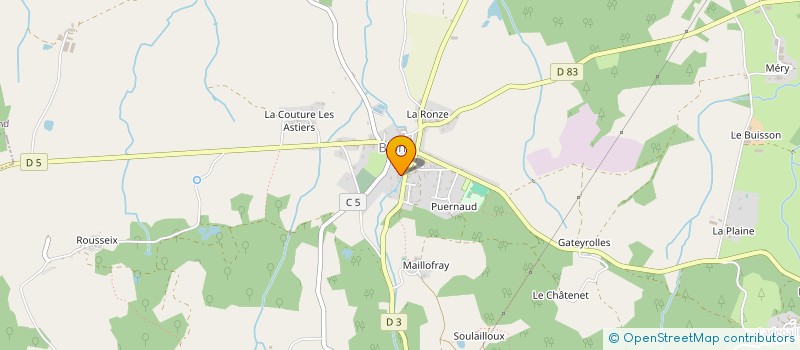 localisation de l'entreprise MADAME PASCALE GODILLOT  BLOND