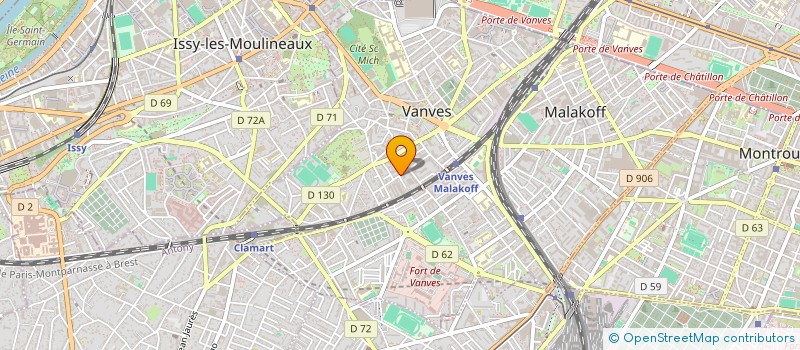 localisation de l'entreprise MADAME PASCALE GOUAILHARDOU à VANVES