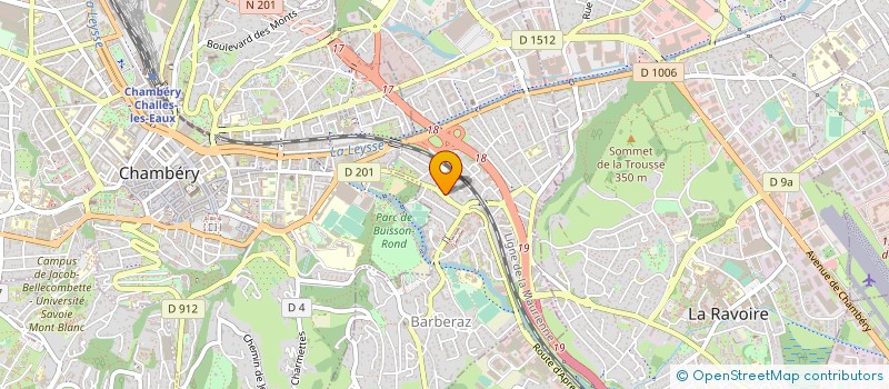 localisation de l'entreprise MADAME PASCALE GRAND  BARBERAZ