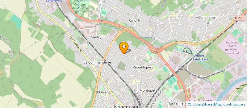 localisation de l'entreprise MADAME PASCALE GREGOIRE  NOGENT-SUR-OISE