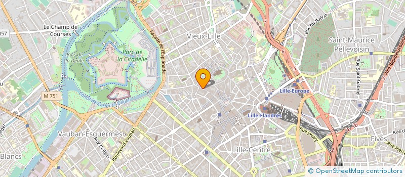 localisation de l'entreprise MADAME PASCALE GRESSIER à LILLE