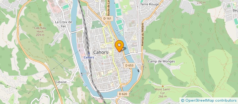 localisation de l'entreprise MADAME PASCALE GRIMALDI  CAHORS