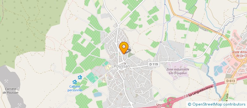 localisation de l'entreprise MADAME PASCALE GROS  POUSSAN
