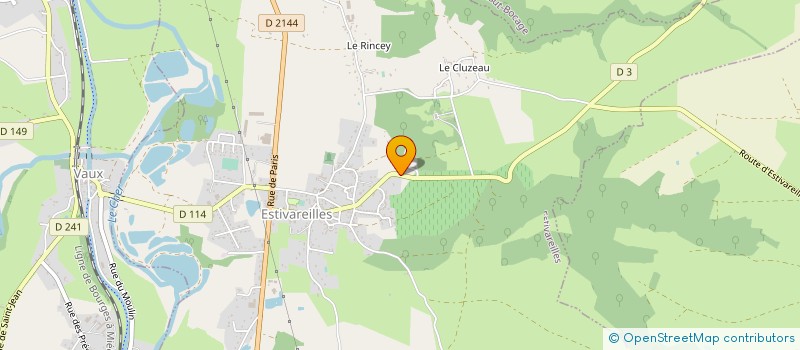 localisation de l'entreprise MADAME PASCALE GUEDON à ESTIVAREILLES