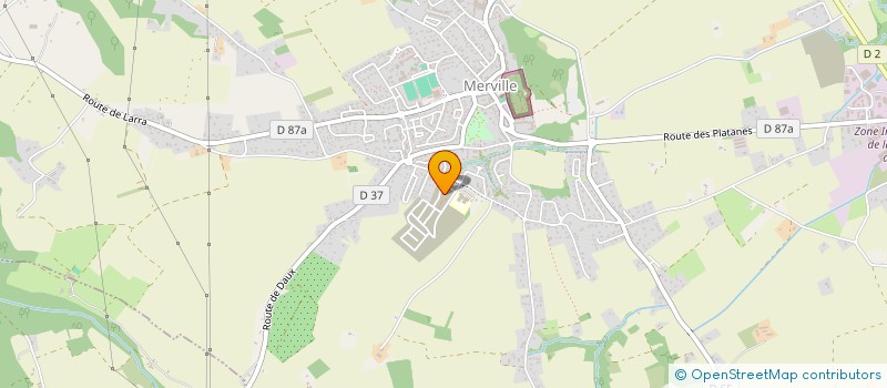 localisation de l'entreprise MADAME PASCALE GUELFUCCI  LAUNAC