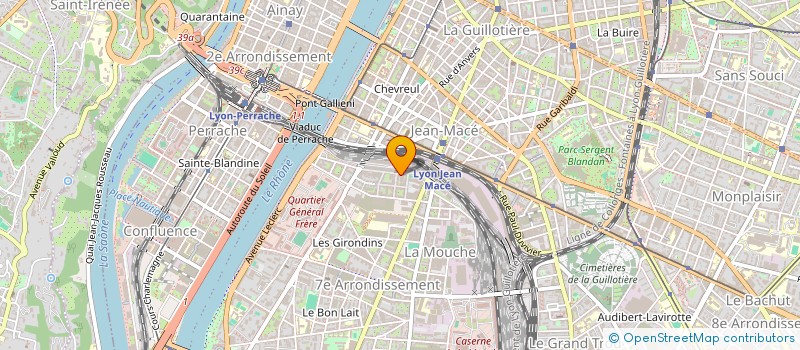 localisation de l'entreprise MADAME PASCALE GUENEAU  LYON