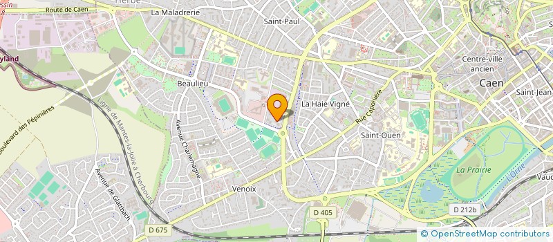 localisation de l'entreprise MADAME PASCALE GUERNET à CAEN