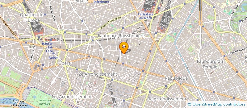 localisation de l'entreprise MADAME PASCALE GUILBERT  PARIS