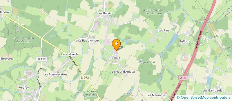 localisation de l'entreprise MADAME PASCALE GUILLAUME  SAGY