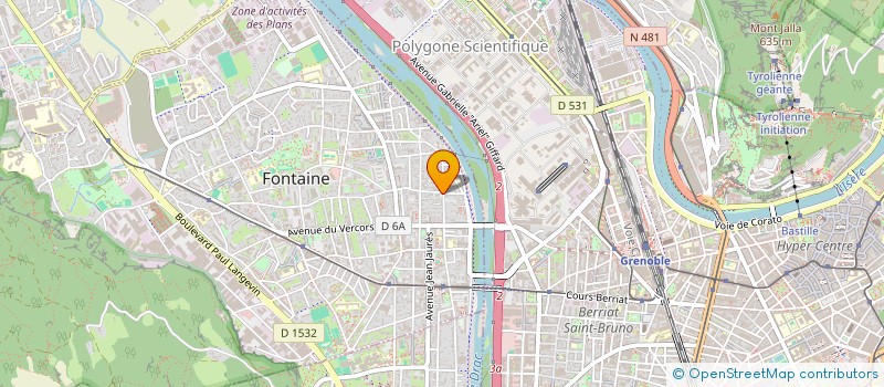 localisation de l'entreprise MADAME PASCALE GUILLOUF  FONTAINE