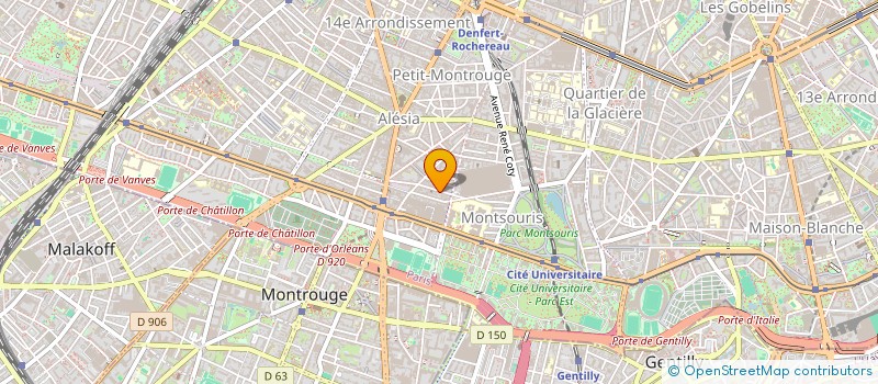 localisation de l'entreprise MADAME PASCALE GUITELMANN  PARIS