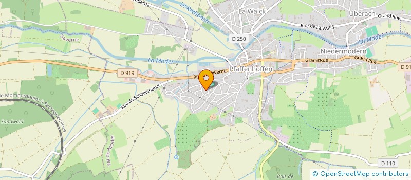 localisation de l'entreprise MADAME PASCALE HAMMER  VAL-DE-MODER