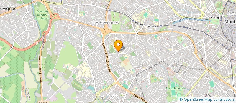 localisation de l'entreprise MADAME PASCALE HAREL à MONTPELLIER