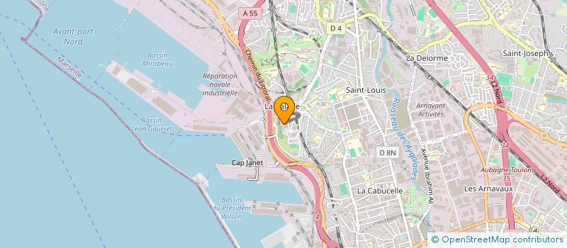 localisation de l'entreprise MADAME PASCALE HASLE à MARSEILLE