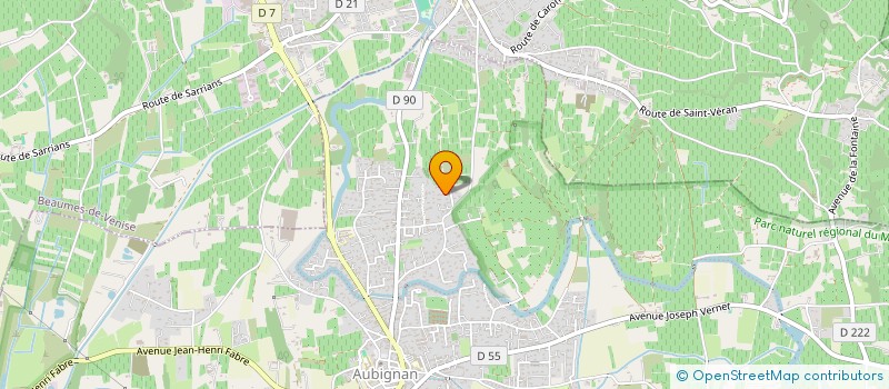 localisation de l'entreprise MADAME PASCALE HASPEL  AUBIGNAN