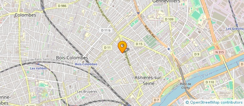 localisation de l'entreprise MADAME PASCALE HEBERT à ASNIERES-SUR-SEINE