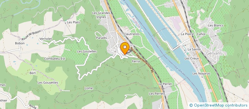 localisation de l'entreprise MADAME PASCALE HENNEBERT à SECHERAS