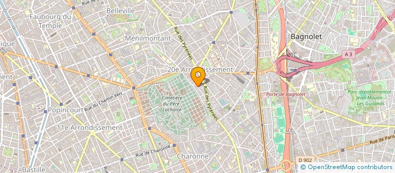 localisation de l'entreprise MADAME PASCALE HENRY  PARIS