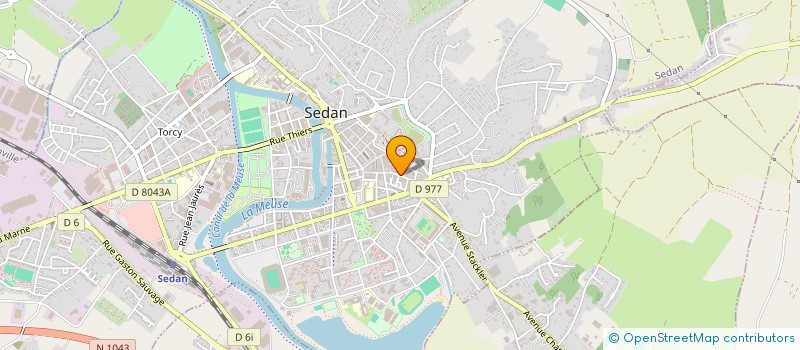 localisation de l'entreprise MADAME PASCALE HERBULOT  SEDAN