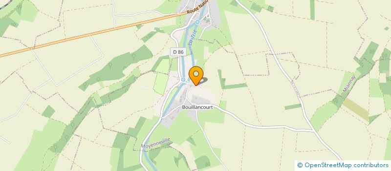 localisation de l'entreprise MADAME PASCALE HERENT  MOYENNEVILLE