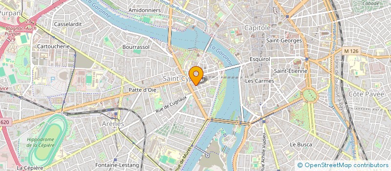 localisation de l'entreprise MADAME PASCALE HERPE à TOULOUSE