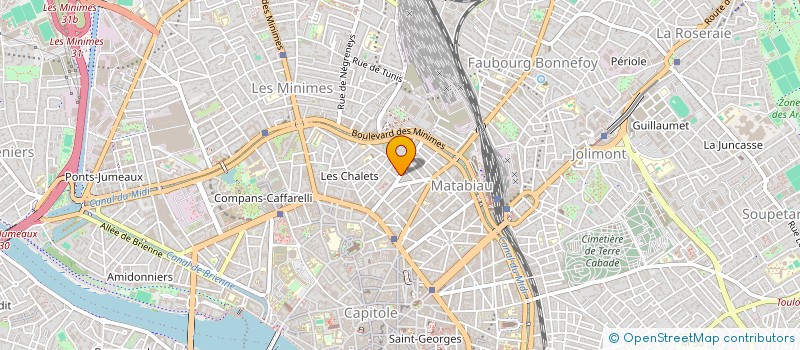 localisation de l'entreprise MADAME PASCALE HILLEREAU à TOULOUSE