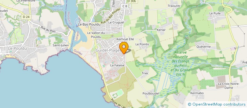 localisation de l'entreprise MADAME PASCALE HOLLEBECQUE  GUIDEL