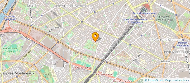 localisation de l'entreprise MADAME PASCALE HULJAK  PARIS