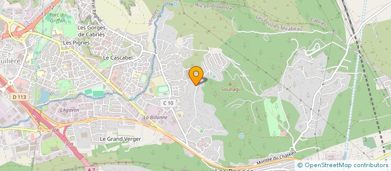 localisation de l'entreprise MADAME PASCALE INAUDI  DRAGUIGNAN